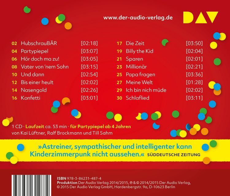 Produktbild: ROTZ &lsquo;N&rsquo; ROLL RADIO &ndash; Partypiepel