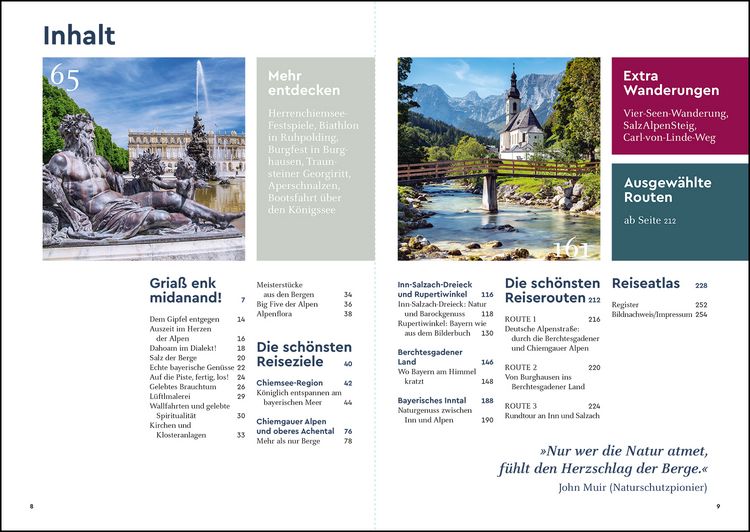 Produktbild: KUNTH Unterwegs im Chiemgau und im Berchtesgadener Land