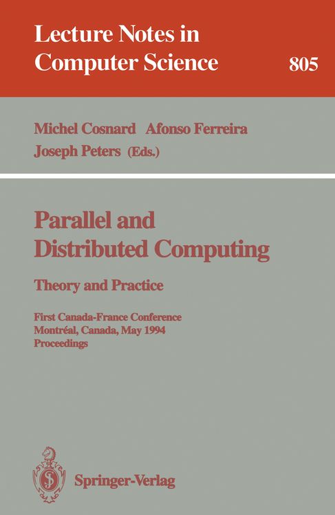 Produktbild: Parallel and Distributed Computing: Theory and Practice