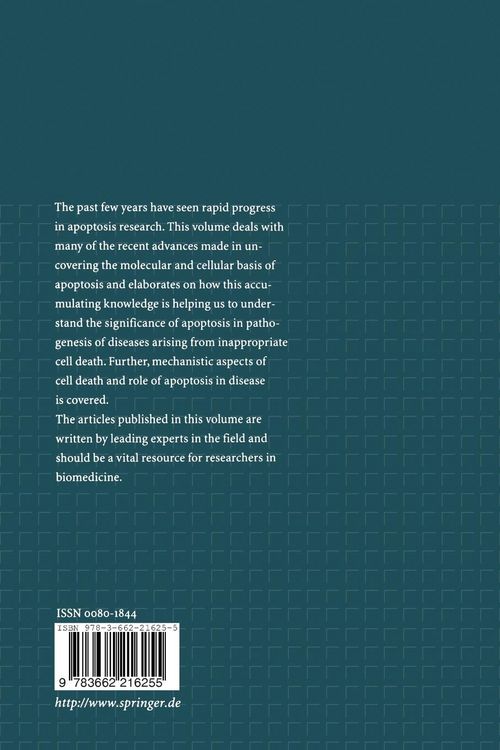 Produktbild: Apoptosis: Mechanisms and Role in Disease