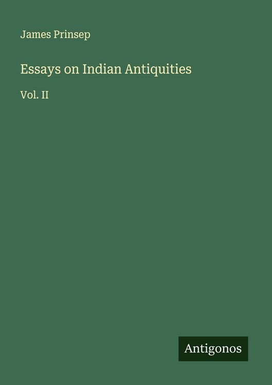 Produktbild: Essays on Indian Antiquities