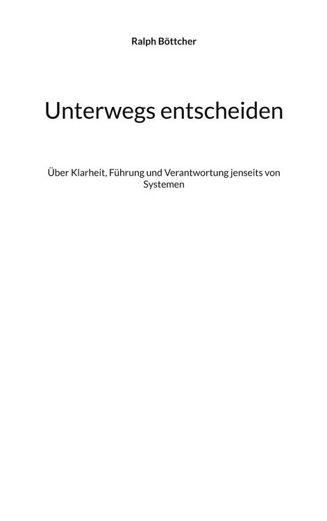 Produktbild: Unterwegs entscheiden