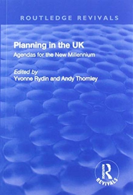 Produktbild: Thornley, A: Planning in the UK