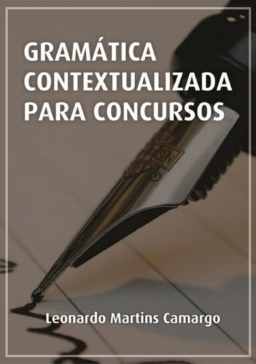 Produktbild: Gram&aacute;tica Contextualizada Para Concursos
