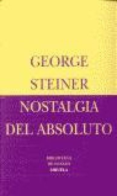 Produktbild: Nostalgia del absoluto