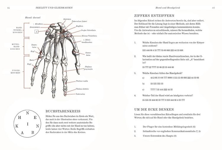 Produktbild: GRAY&rsquo;S ANATOMIE R&Auml;TSELBUCH