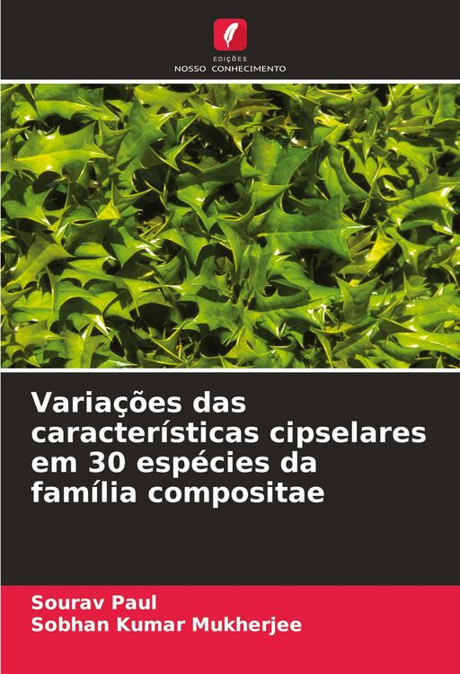 Produktbild: Varia&ccedil;&otilde;es das caracter&iacute;sticas cipselares em 30 esp&eacute;cies da fam&iacute;lia compositae