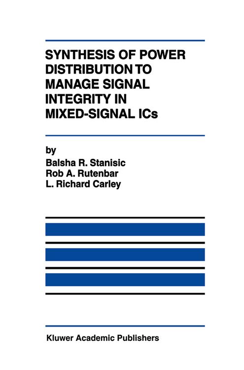 Produktbild: Synthesis of Power Distribution to Manage Signal Integrity in Mixed-Signal ICs