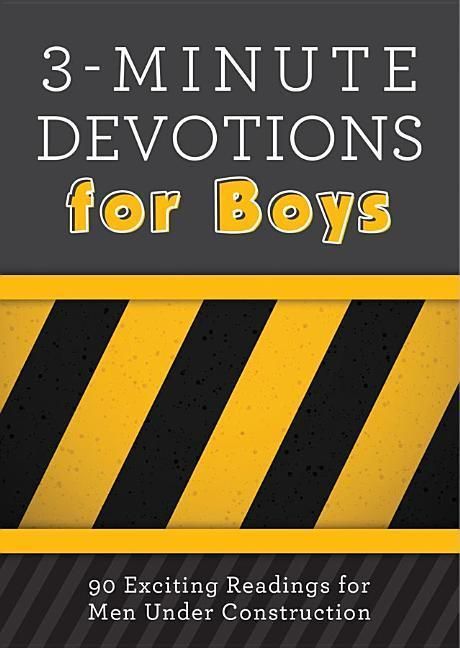 Produktbild: 3-Minute Devotions for Boys