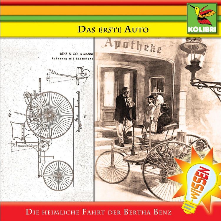 Produktbild: Das Erste Auto: Die heimliche Fahrt der Bertha Benz