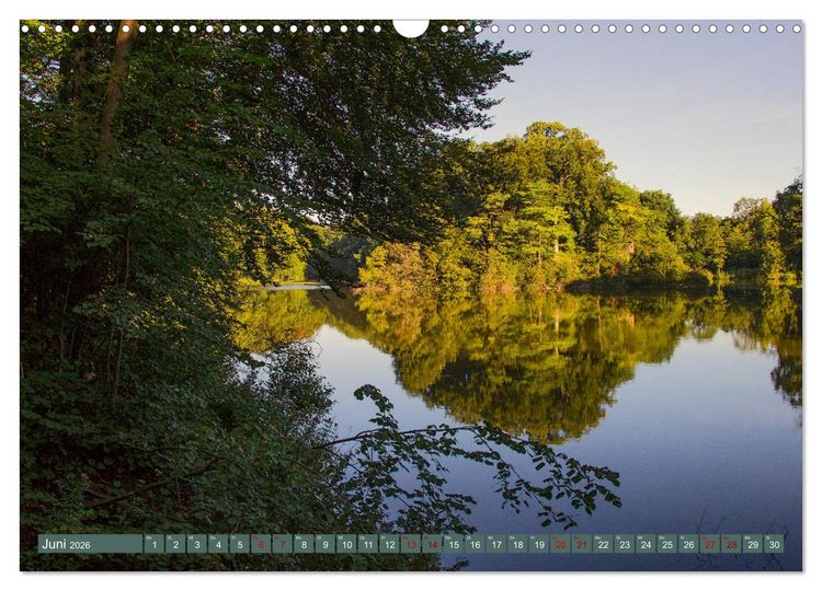 Produktbild: Das Steinfurter Bagno im Wandel der Jahreszeiten (Wandkalender 2026 DIN A3 quer), CALVENDO Monatskalender
