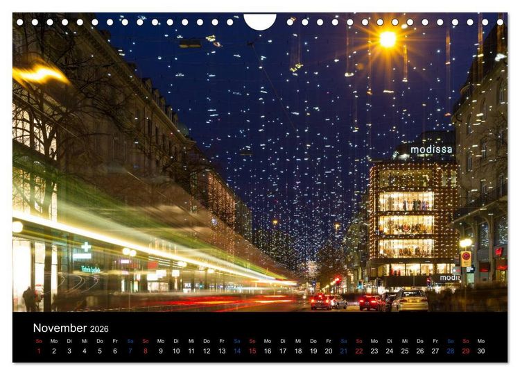 Produktbild: Z&Uuml;RICH - Little Big City (Wandkalender 2026 DIN A4 quer), CALVENDO Monatskalender