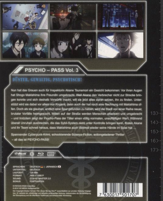 Produktbild: Psycho-Pass - Vol. 3
