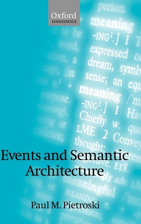 Produktbild: Events and Semantic Architecture
