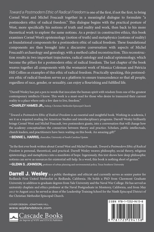 Produktbild: Toward a Postmodern Ethic of Radical Freedom