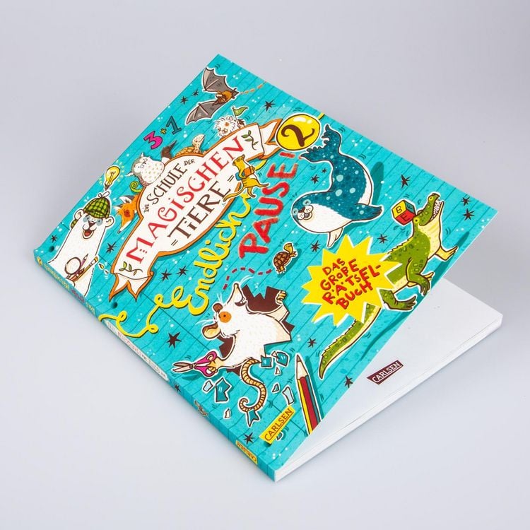 Produktbild: Die Schule der magischen Tiere: Endlich Pause! Das gro&szlig;e R&auml;tselbuch Band 2