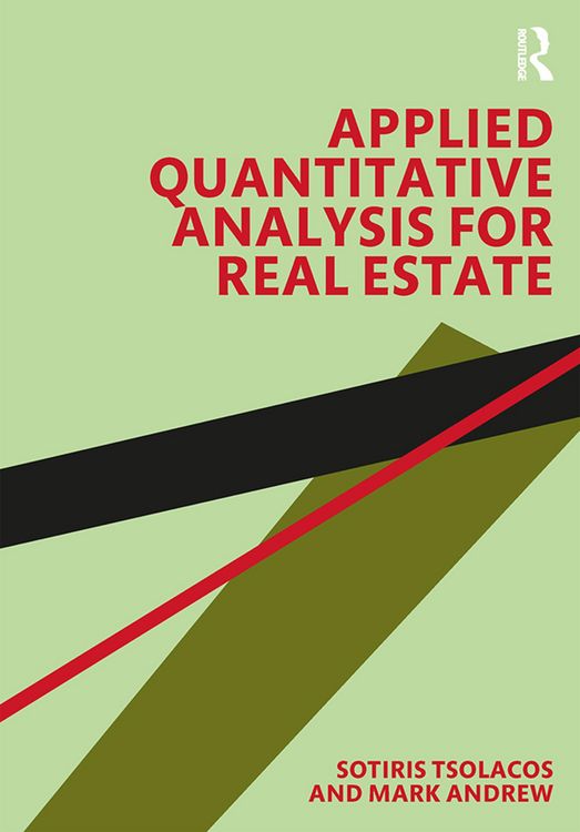 Produktbild: Applied Quantitative Analysis for Real Estate