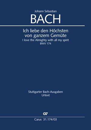 Produktbild: Ich liebe den H&ouml;chsten von ganzem Gem&uuml;te (Klavierauszug)