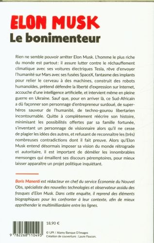 Produktbild: Elon Musk, le bonimenteur
