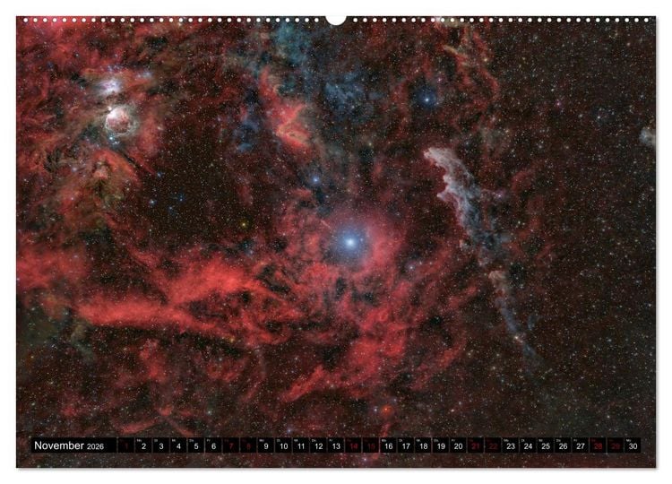Produktbild: Deepsky XVII (Wandkalender 2026 DIN A2 quer), CALVENDO Monatskalender