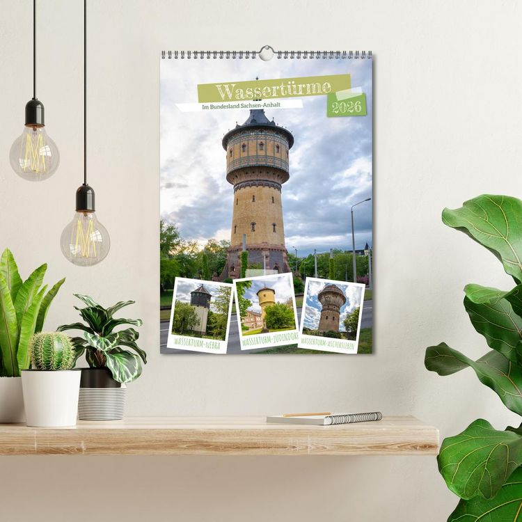 Produktbild: Wassert&uuml;rme (Wandkalender 2026 DIN A3 hoch), CALVENDO Monatskalender