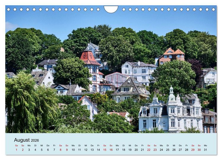 Produktbild: Freie Hansestadt Hamburg (Wandkalender 2026 DIN A4 quer), CALVENDO Monatskalender