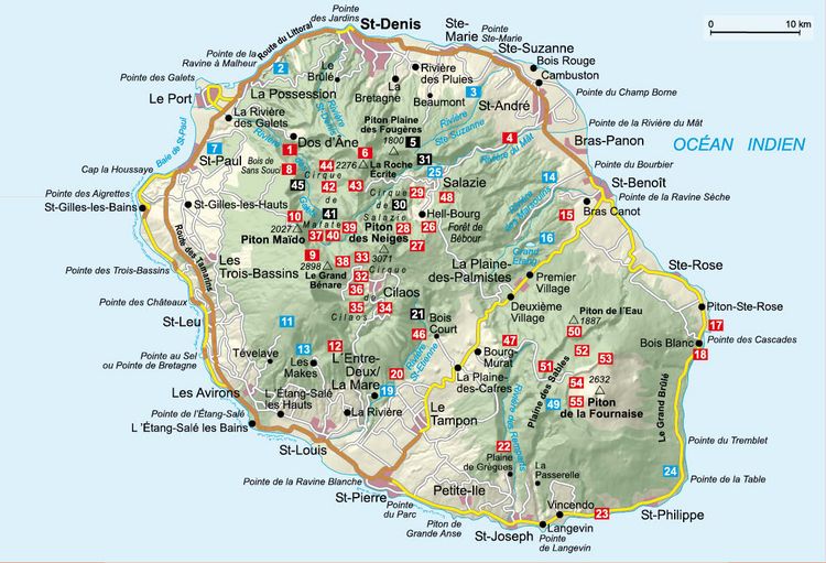 Produktbild: La R&eacute;union (Guide de randonn&eacute;es)