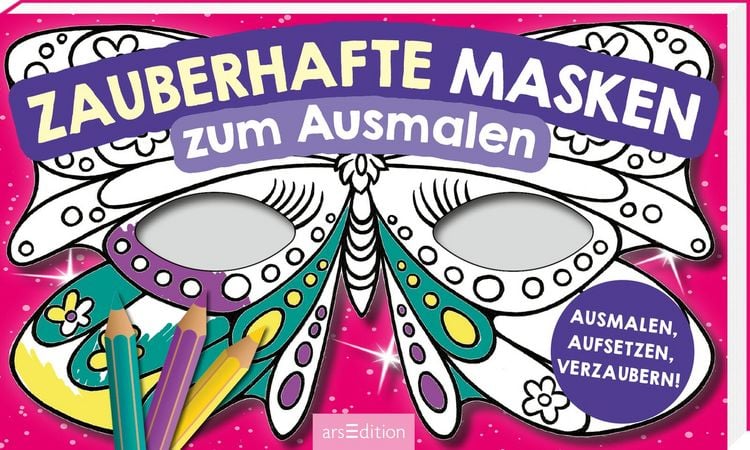 Produktbild: Zauberhafte Masken zum Ausmalen