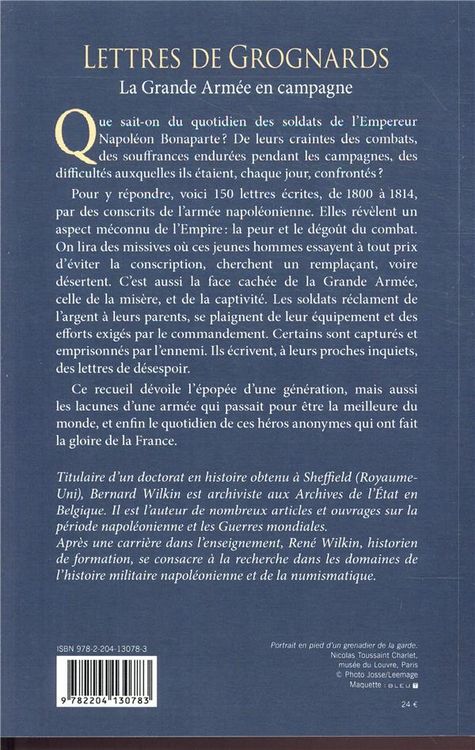 Produktbild: Lettres de grognards : la Grande Arm&eacute;e en campagne