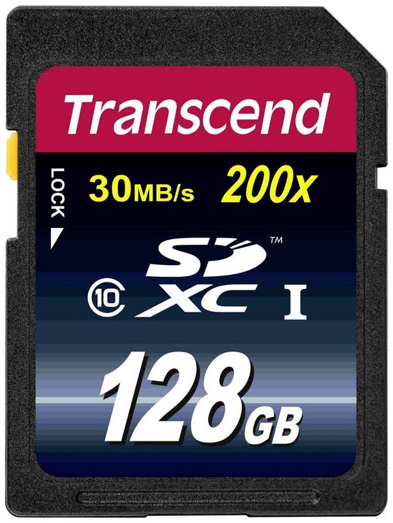 Produktbild: Transcend Premium SDXC-Karte Industrial 128 GB Class 10