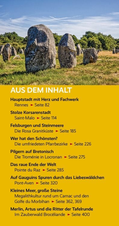 Produktbild: TRESCHER Reiseführer Bretagne
