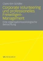 Produktbild: Corporate Volunteering und professionelles Freiwilligen-Management