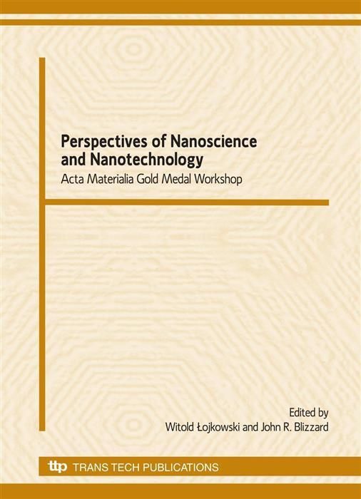 Produktbild: Perspectives of nanoscience and nanotechnology