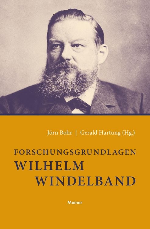 Produktbild: Forschungsgrundlagen Wilhelm Windelband