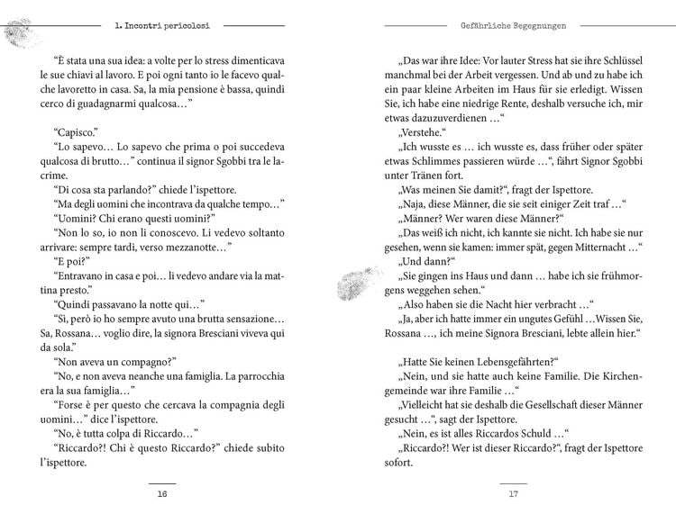 Produktbild: Langenscheidt Krimi zweisprachig Italienisch (A2/B1) - Incontri pericolosi