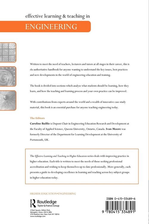 Produktbild: Effective Learning and Teaching in Engineering