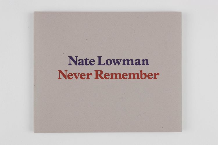 Produktbild: Nate Lowman