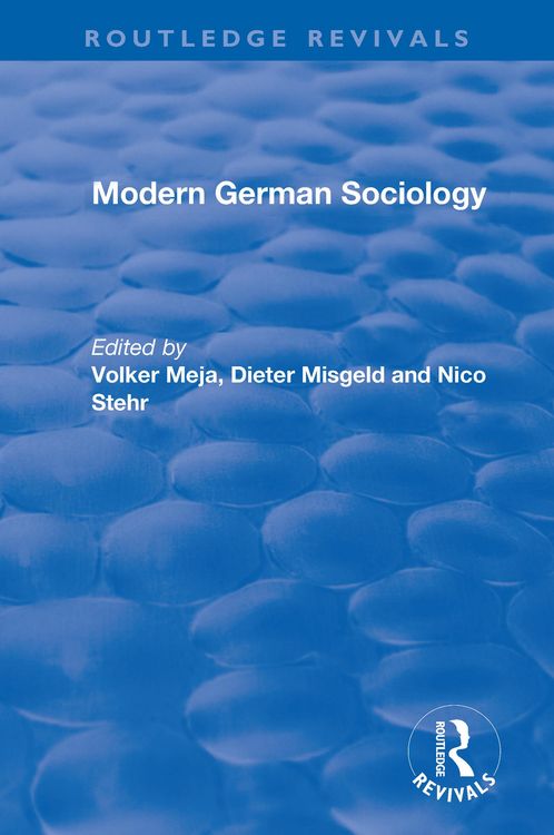 Produktbild: Modern German Sociology