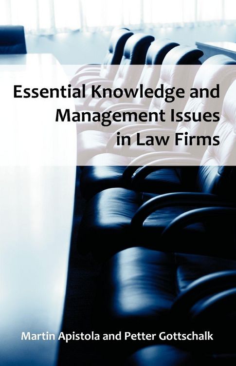 Produktbild: Essential Knowledge and Management Issues in Law Firms