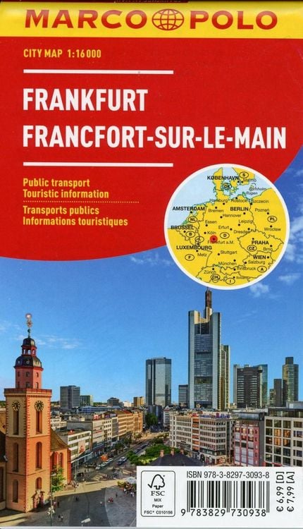 Produktbild: MARCO POLO Cityplan Frankfurt am Main 1:16.000