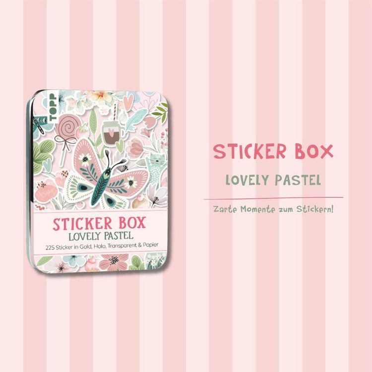 Produktbild: Sticker Box - Lovely Pastel