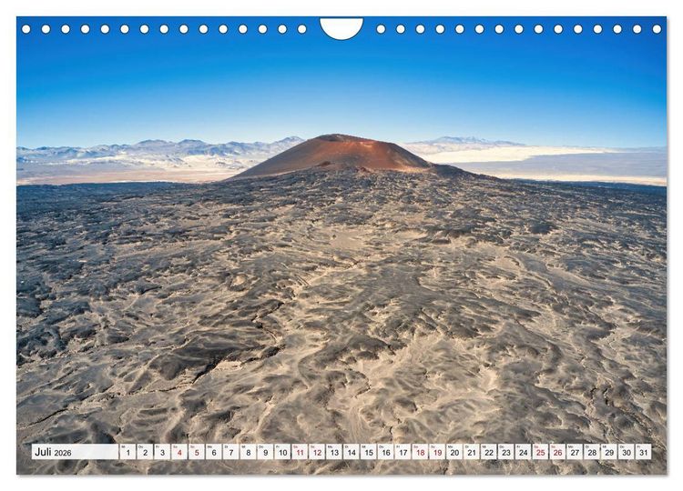 Produktbild: VULKANE: Atemberaubende Vulkanlandschaften S&uuml;damerikas (Wandkalender 2026 DIN A4 quer), CALVENDO Monatskalender