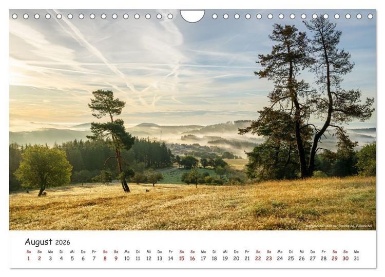 Produktbild: Heimat Entdecken - Eifel (Wandkalender 2026 DIN A4 quer), CALVENDO Monatskalender