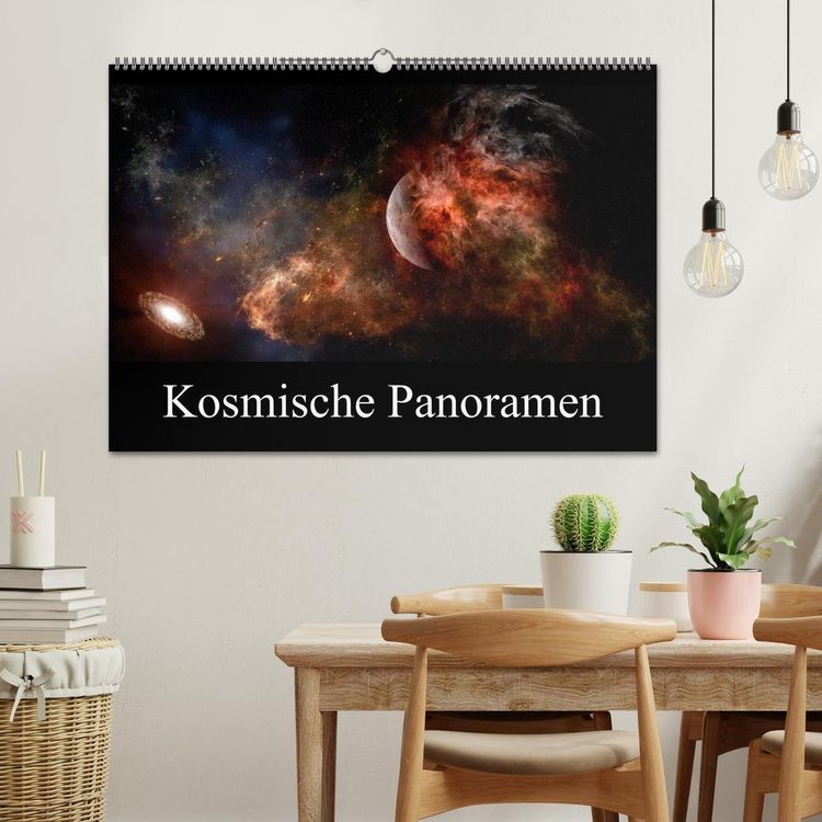Produktbild: Kosmische Panoramen (Wandkalender 2026 DIN A2 quer), CALVENDO Monatskalender