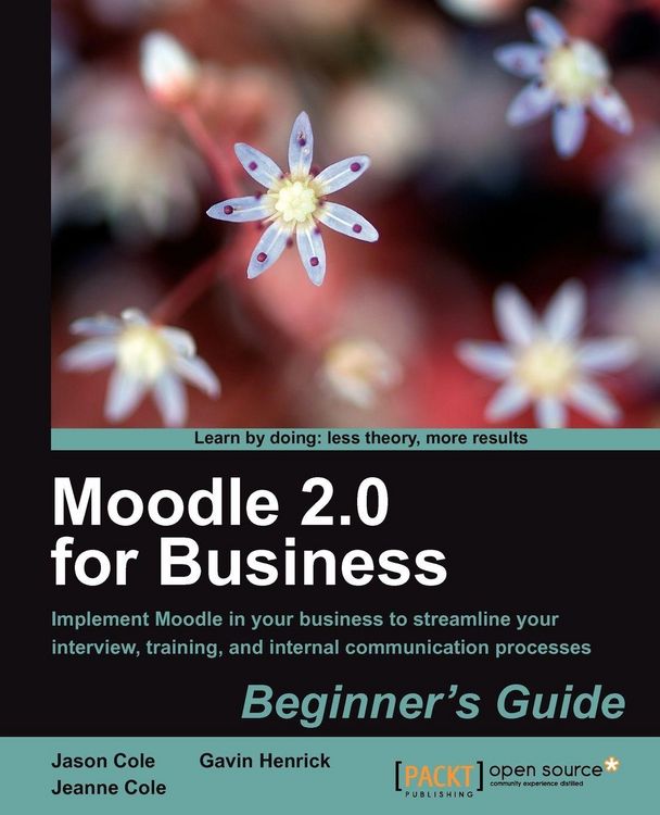 Produktbild: Moodle 2.0 for Business Beginner's Guide