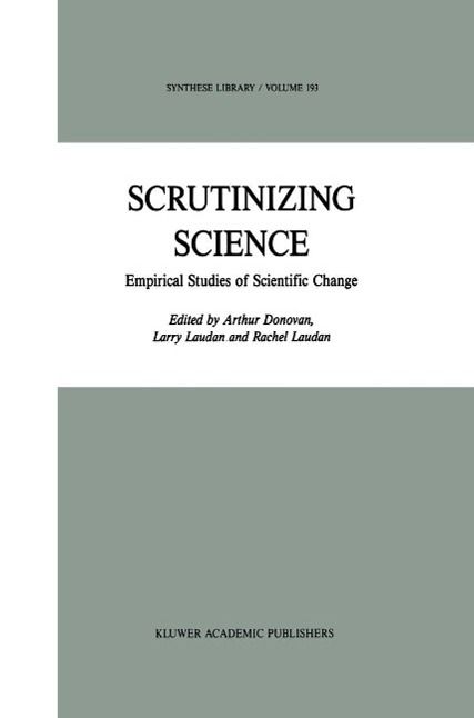 Produktbild: Scrutinizing Science