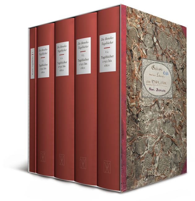 Produktbild: Die Tageb&uuml;cher I (1792&thinsp;-&thinsp;1801)