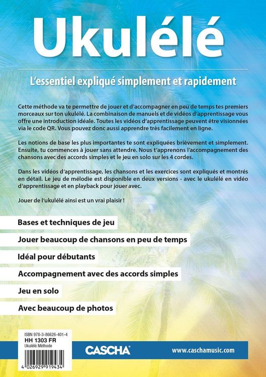 Produktbild: Ukul&eacute;l&eacute; - Apprendre rapidement et facilement