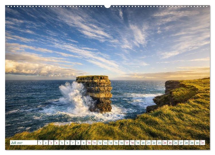 Produktbild: Irlands wilde Magie &ndash; Entlang der Westk&uuml;ste (hochwertiger Premium Wandkalender 2027 DIN A2 quer), Kunstdruck in Hochglanz