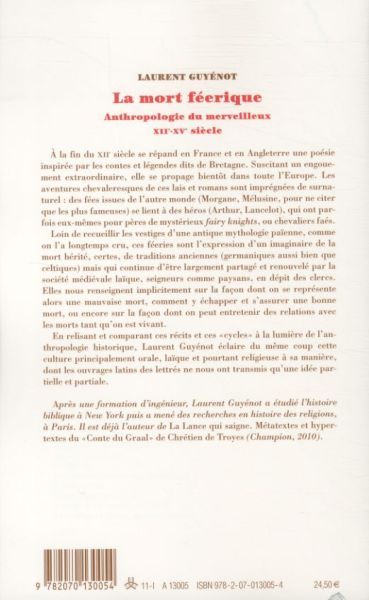 Produktbild: La mort f&eacute;erique : anthropologie du merveilleux, XIIe-XVe si&egrave;cle